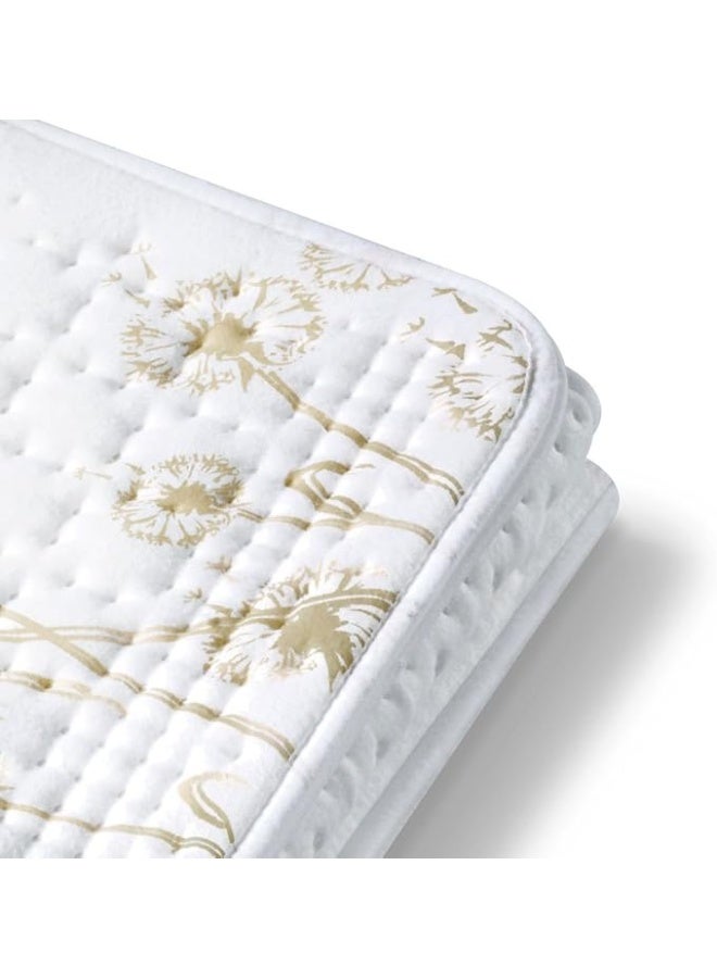 Beurer UB 33 Fleece Heated Under Blanket for Single Bed with Germen Technology and 5 Years Warranty, breathable, white, Set of 1 - Image 3